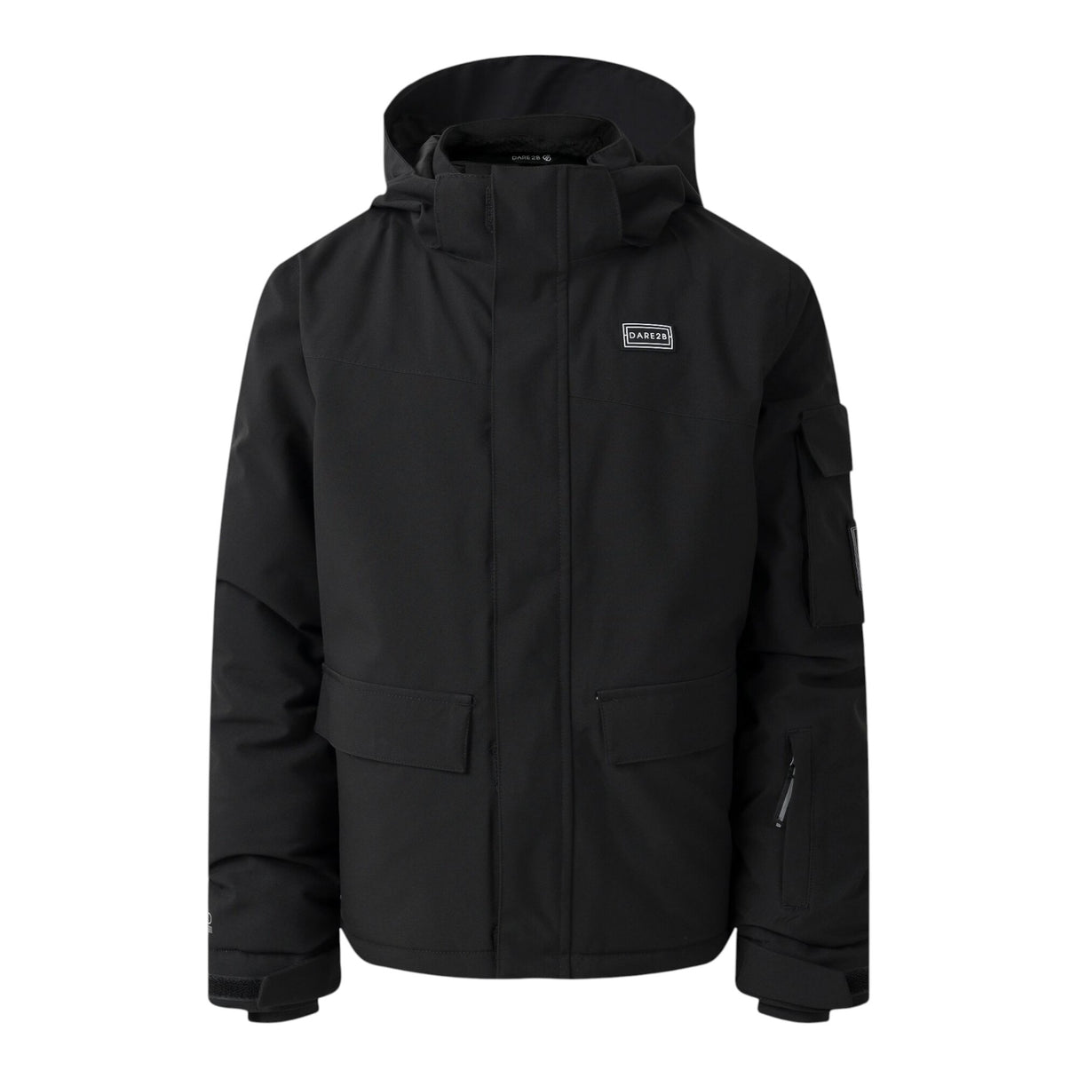 Dare 2b Kids' Shredder Jacket Black / Age 5-6-Black / Age 7-8-Black / Age 9-10-Black / Age 11-12-Black / Age 13 - 53 Degrees North