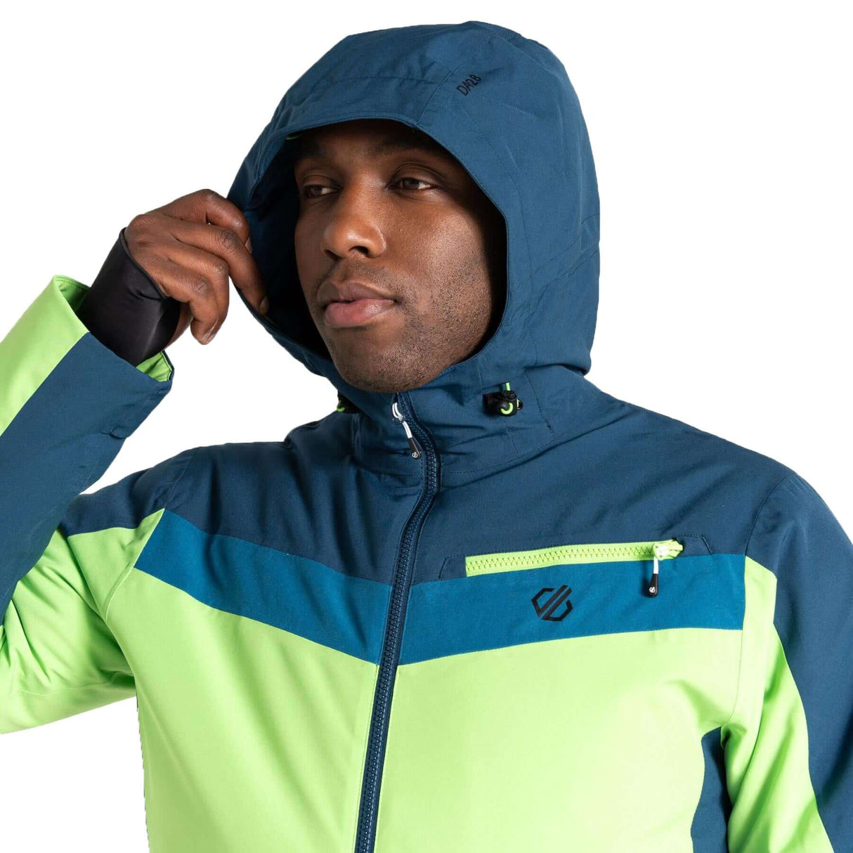Dare 2b Men's Eagle Jacket Black/Clay/Ebony Grey / Small-Black/Clay/Ebony Grey / Medium-Black/Clay/Ebony Grey / Large-Black/Clay/Ebony Grey / X-Large-Black/Clay/Ebony Grey / XX-Large - 53 Degrees North