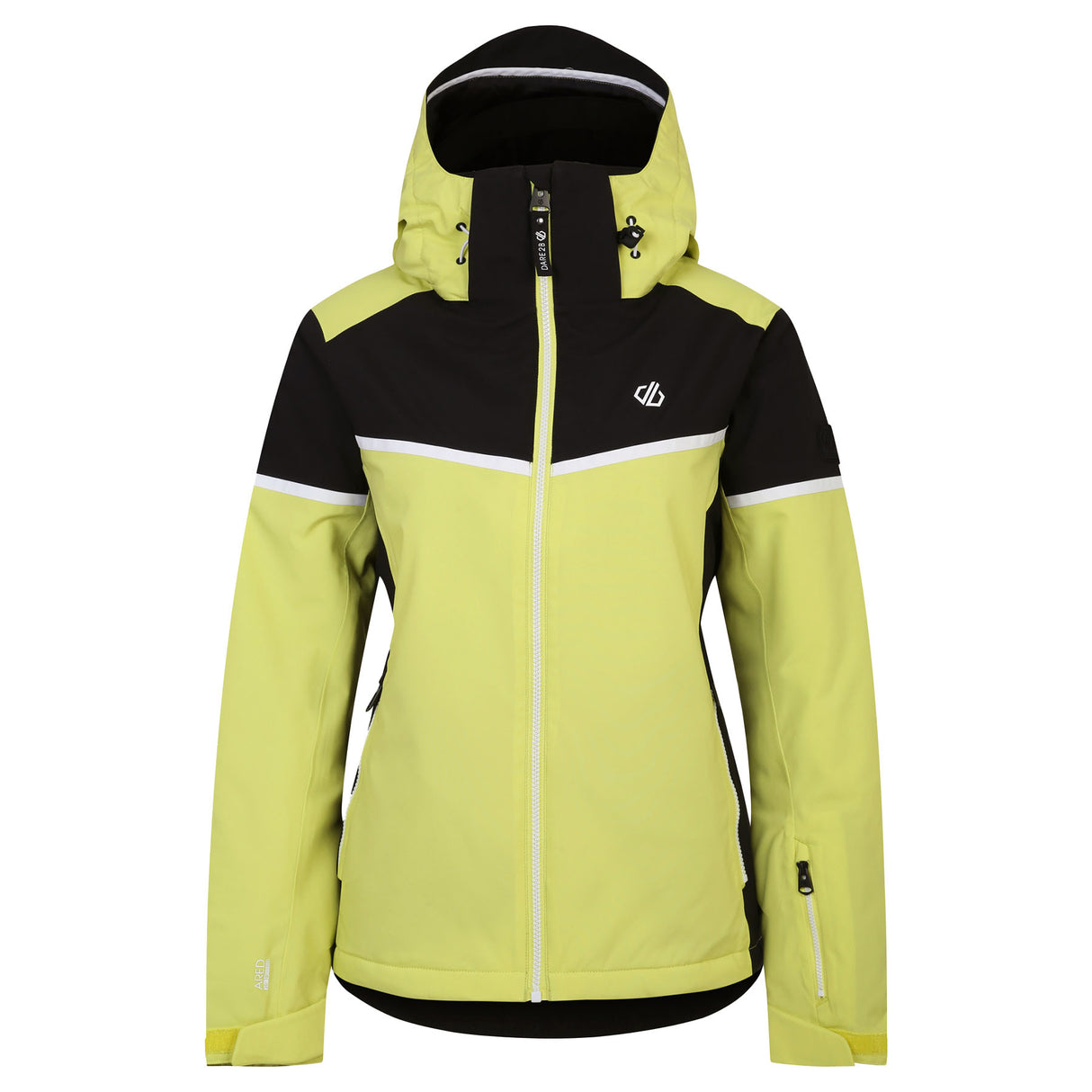 Dare 2b Women's Carving Ski Jacket Yellow Plum/Black / X-Small-Yellow Plum/Black / Small-Yellow Plum/Black / Medium-Yellow Plum/Black / Large-Yellow Plum/Black / X-Large - 53 Degrees North