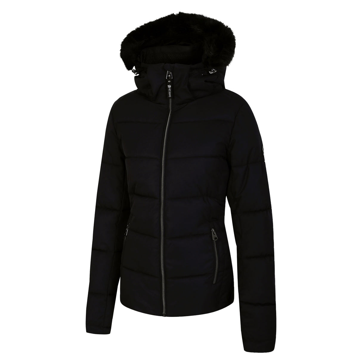 Dare 2b Women's Glamorize IV Ski Jacket Black / X-Small-Black / Small-Black / Medium-Black / Large-Black / X-Large - 53 Degrees North