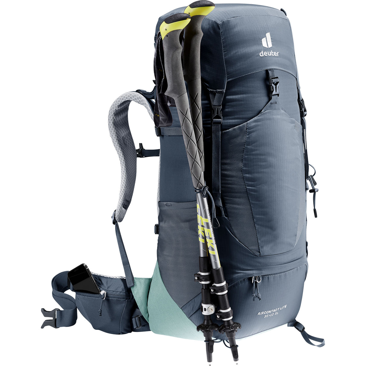Deuter Aircontact Lite 35 + 10 SL Backpack Ink/Jade - 53 Degrees North