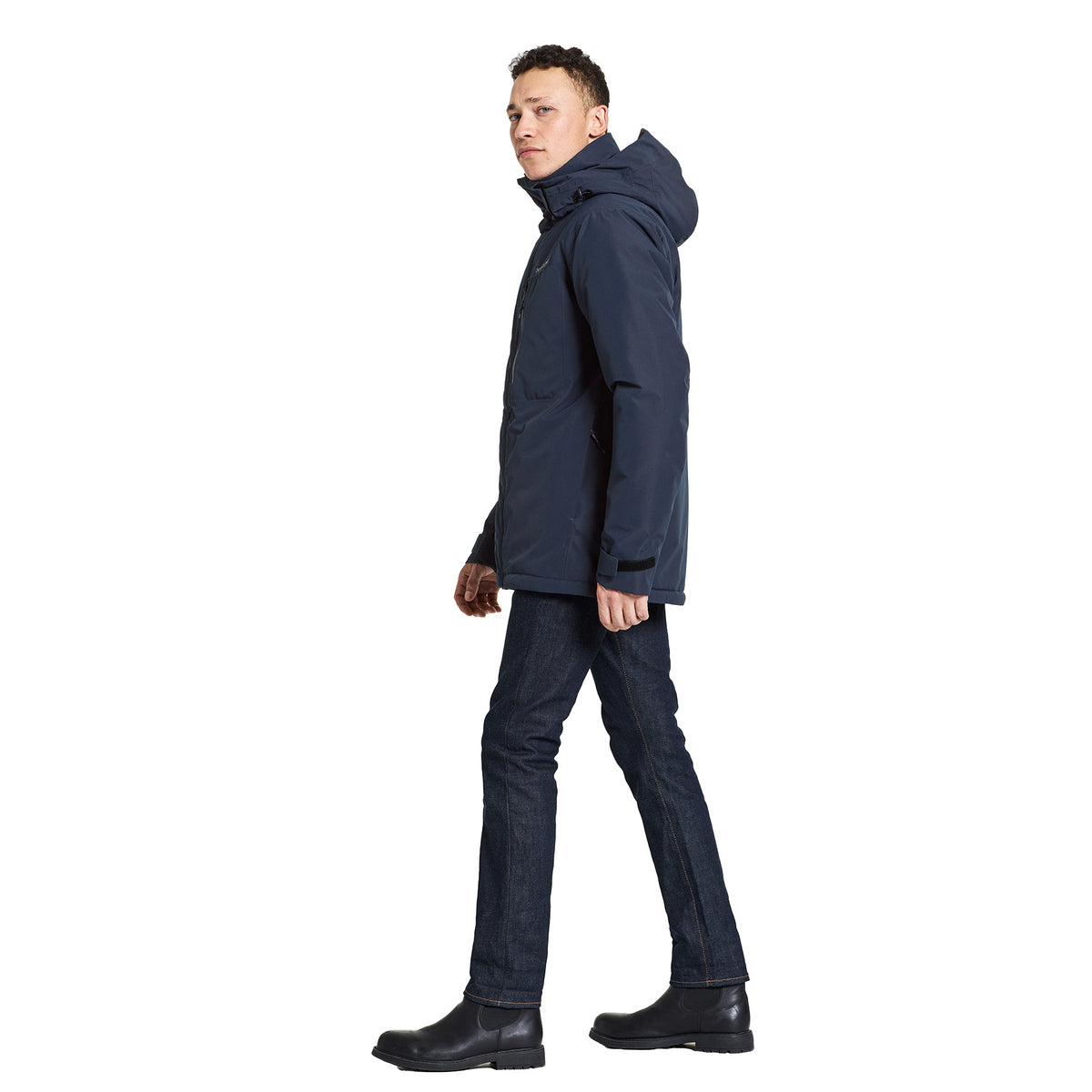 Didriksons Men's Stefan Waterproof Insulated Jacket Dark Night Blue / Small - 53 Degrees North