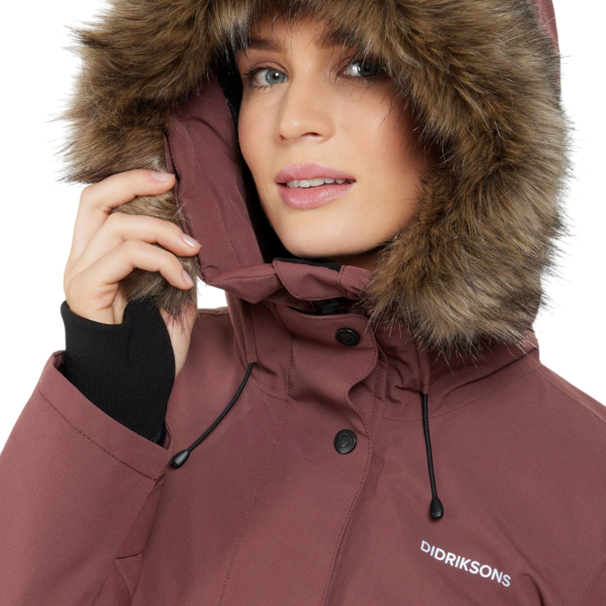 Didriksons Women's Erika Waterproof Insulated Parka Old Rust / X-Small-Old Rust / Small-Old Rust / Medium-Old Rust / Large-Old Rust / X-Large - 53 Degrees North