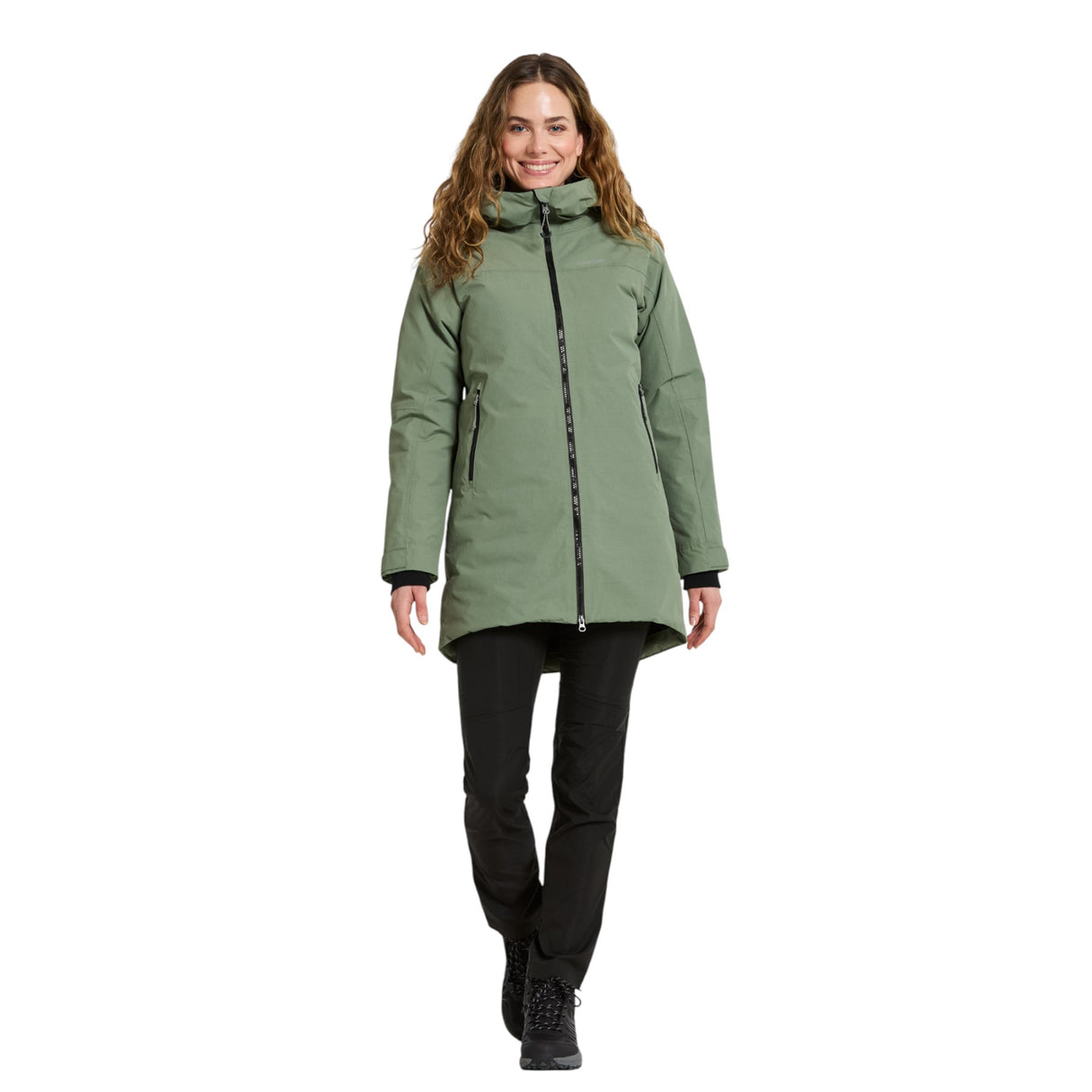 Didriksons Women's Marget Waterproof Insulated Parka Ash Brown / Small-Ash Brown / Medium-Ash Brown / Large-Ash Brown / X-Large-Light Moss / Small - 53 Degrees North
