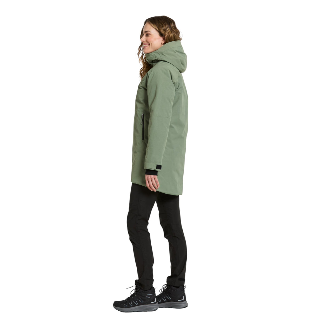 Didriksons Women's Marget Waterproof Insulated Parka Ash Brown / Small-Ash Brown / Medium-Ash Brown / Large-Ash Brown / X-Large-Light Moss / Small - 53 Degrees North