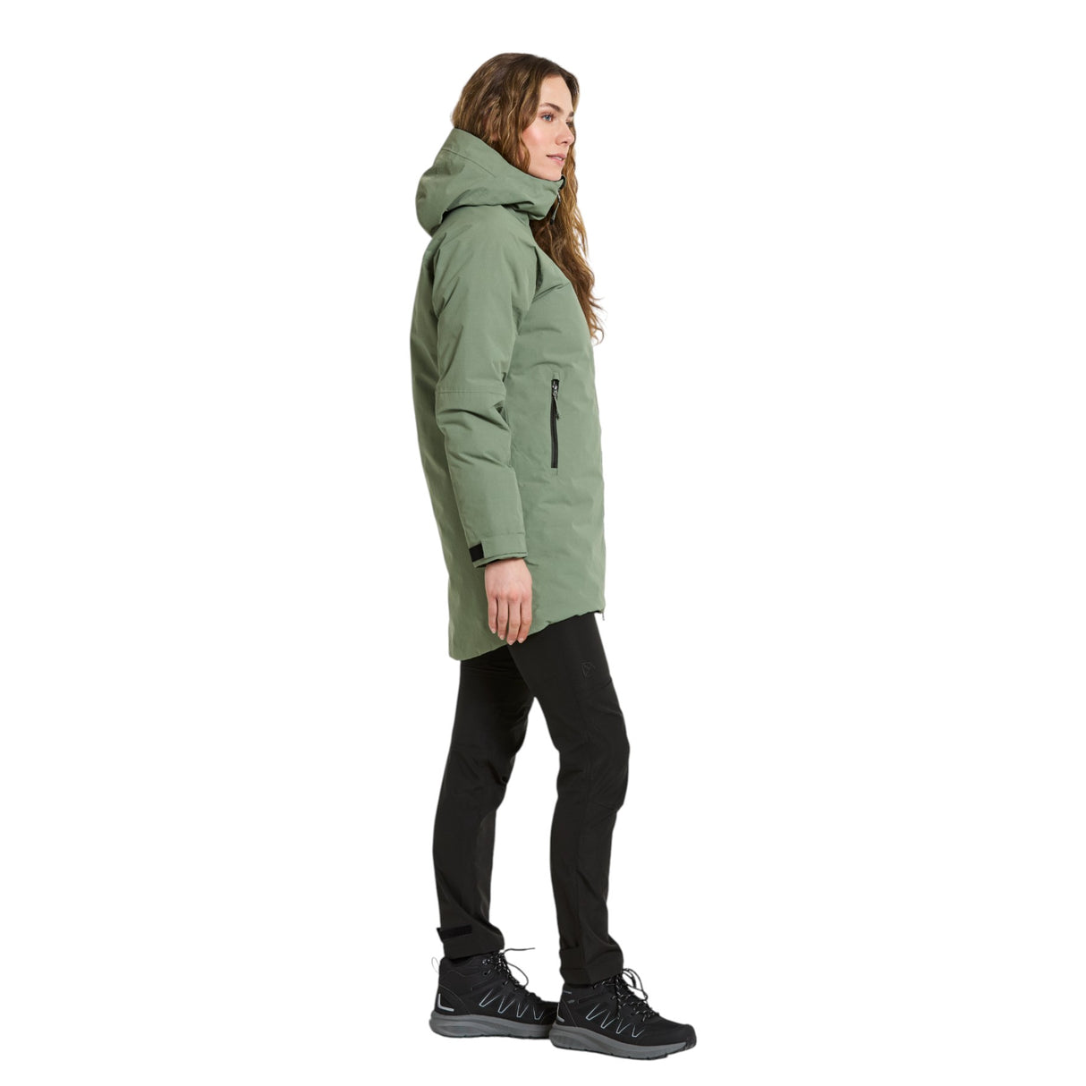 Didriksons Women's Marget Waterproof Insulated Parka Ash Brown / Small-Ash Brown / Medium-Ash Brown / Large-Ash Brown / X-Large-Light Moss / Small - 53 Degrees North