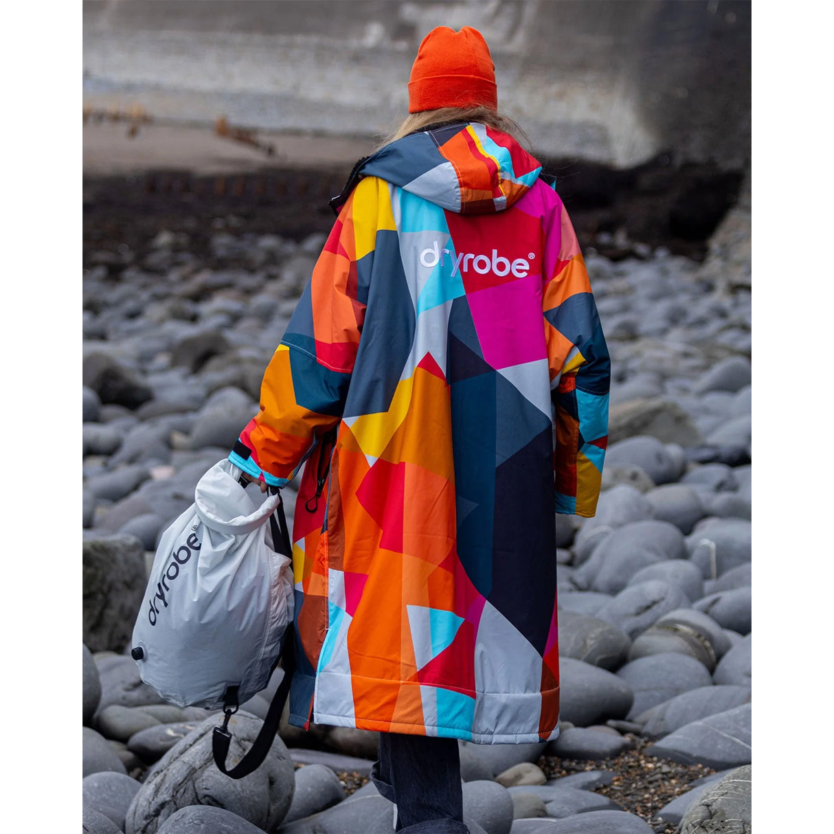 Dryrobe Advance Long Sleeve Changing Robe Black/Grey / X-Small-Black/Grey / Small-Black/Grey / Medium-Black/Grey / Large-Black/Camo Black / Small - 53 Degrees North