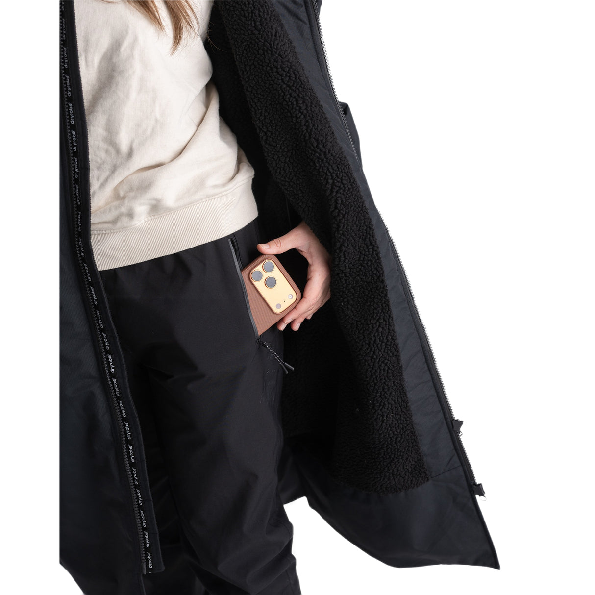 Dryrobe Nexus Changin Robe Black / Small-Black / Medium - 53 Degrees North
