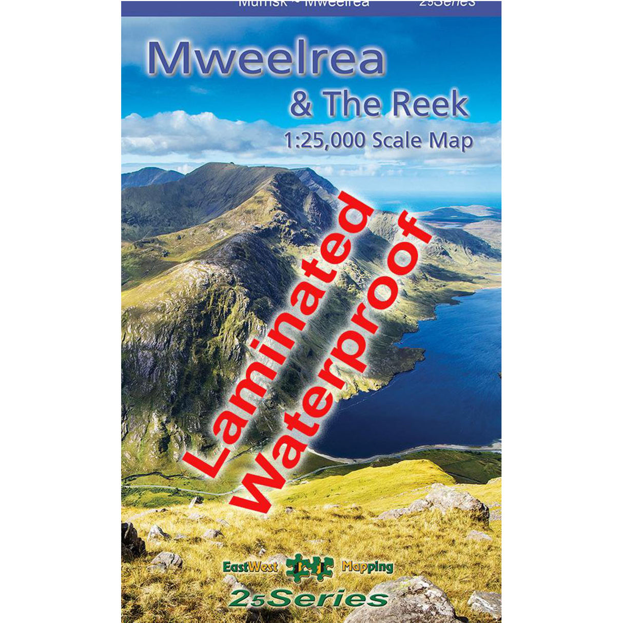 EastWest Mapping Mweelrea & The Reek Waterproof Map Default Title - 53 Degrees North