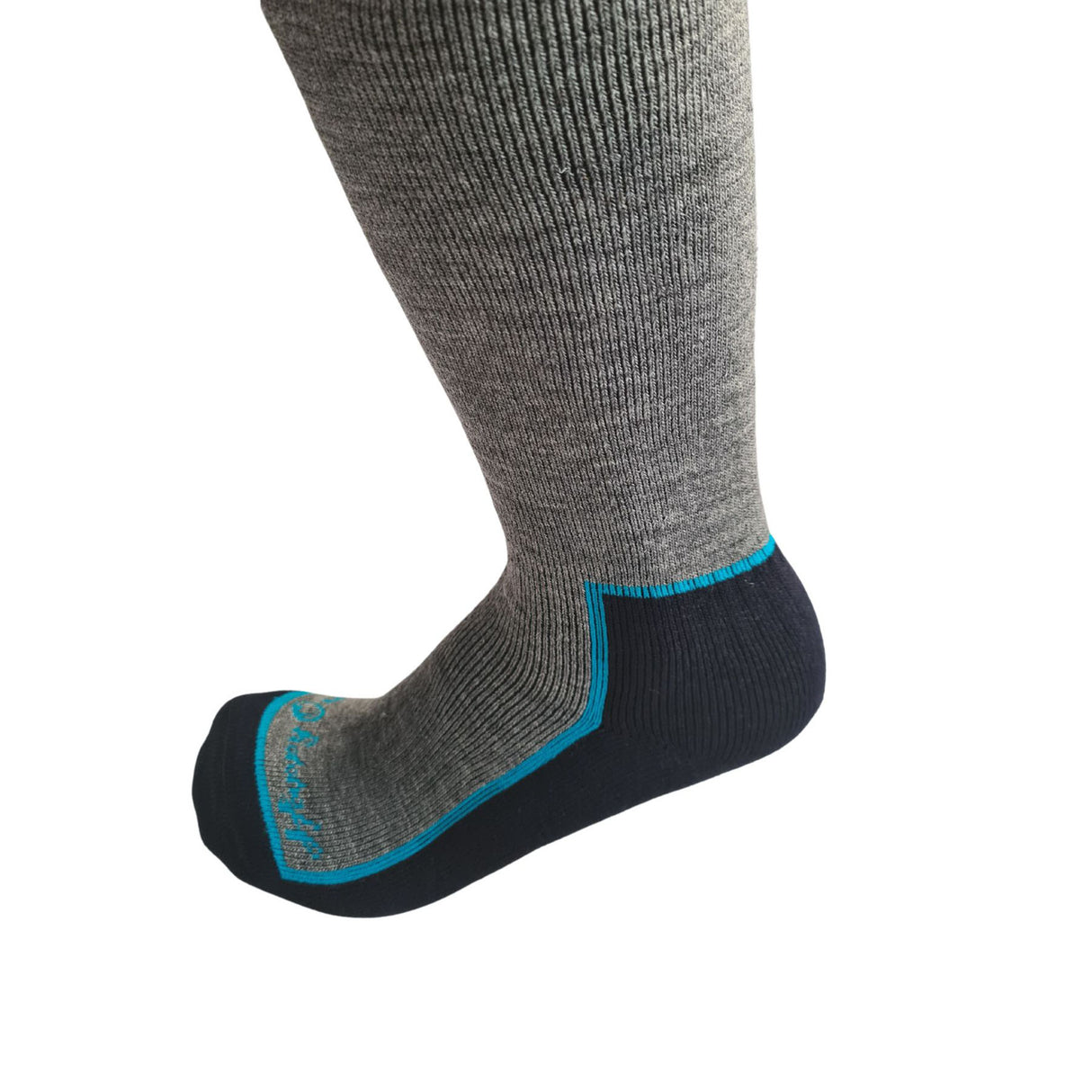 Exceptio Merino Ski Medium Cushion Socks - Pack of 2 Grey / Medium-Grey / Large - 53 Degrees North