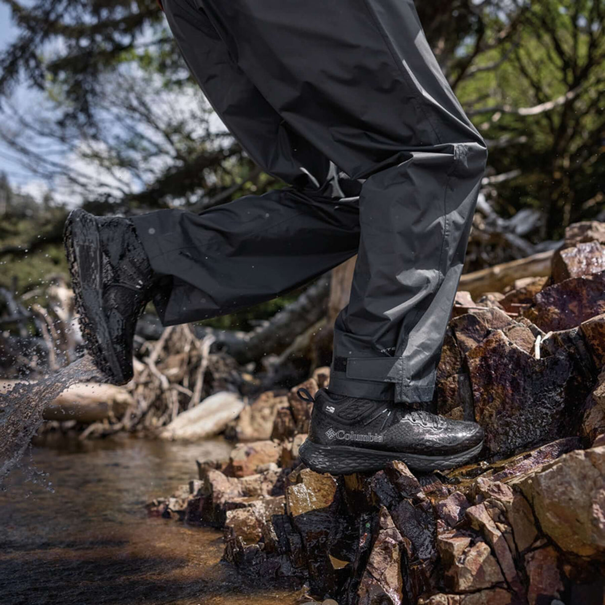 Columbia Men's Konos TRS OutDry Mid Boots Black/Shark / UK 8-Black/Shark / UK 9-Black/Shark / UK 10-Black/Shark / UK 11-Black/Shark / UK 12 #- 53 Degrees North