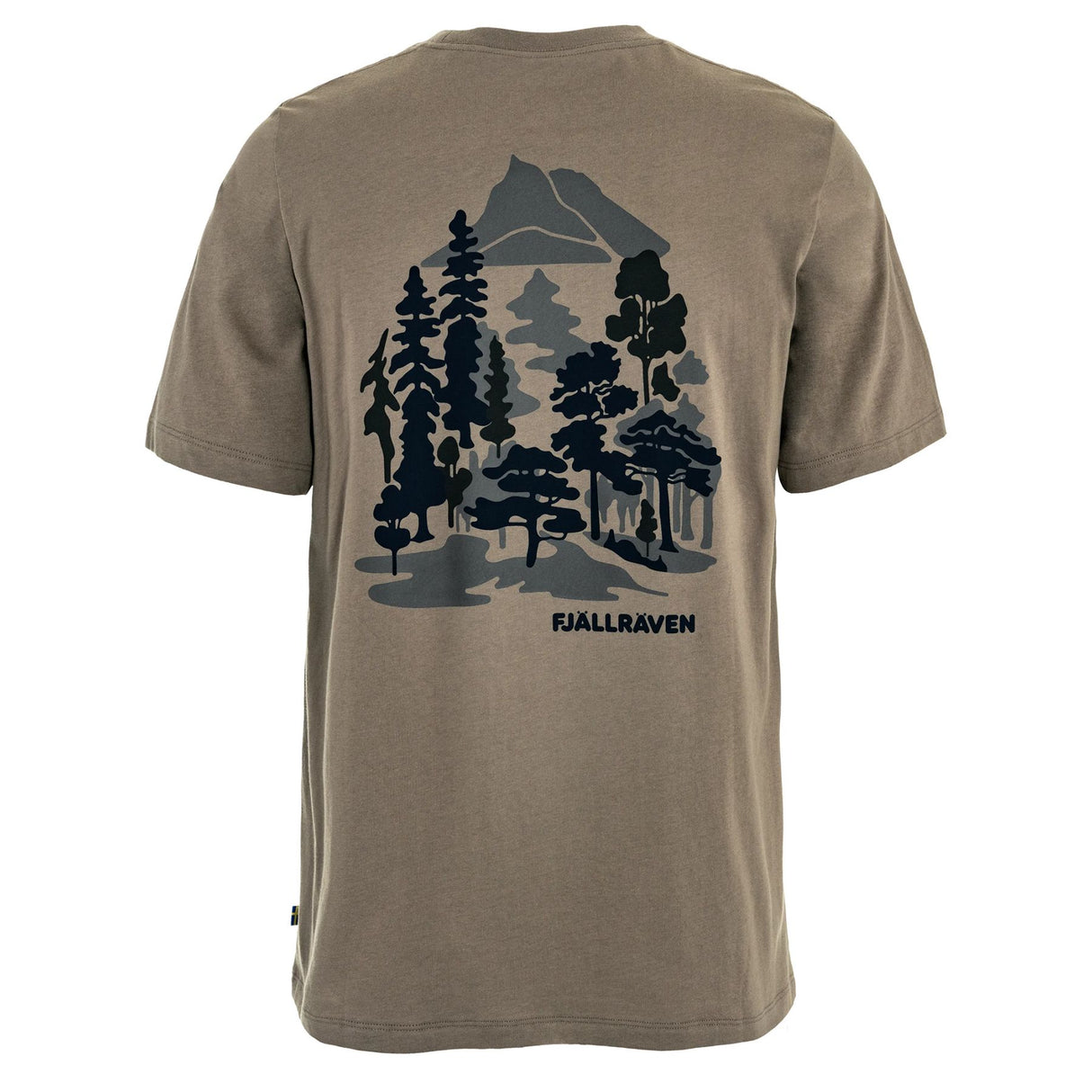 Fjällräven Men's Swedish Forest T-Shirt Suede Brown / Small-Suede Brown / Medium-Suede Brown / Large-Suede Brown / X-Large-Ultramarine / Small - 53 Degrees North