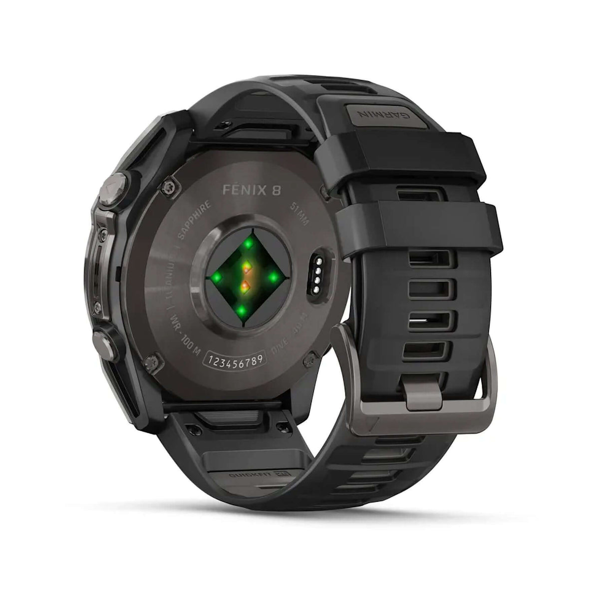 Garmin Fenix 8 51mm Smartwatch Slate Grey/Black-Carbon Grey/Black - 53 Degrees North