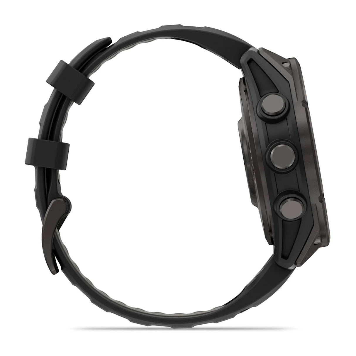 Garmin Fenix 8 Pro 47mm Multisport AMOLED Smartwatch Carbon DLC Titanium with Black/Grey Band-Titanium with Graphite/Black Band - 53 Degrees North
