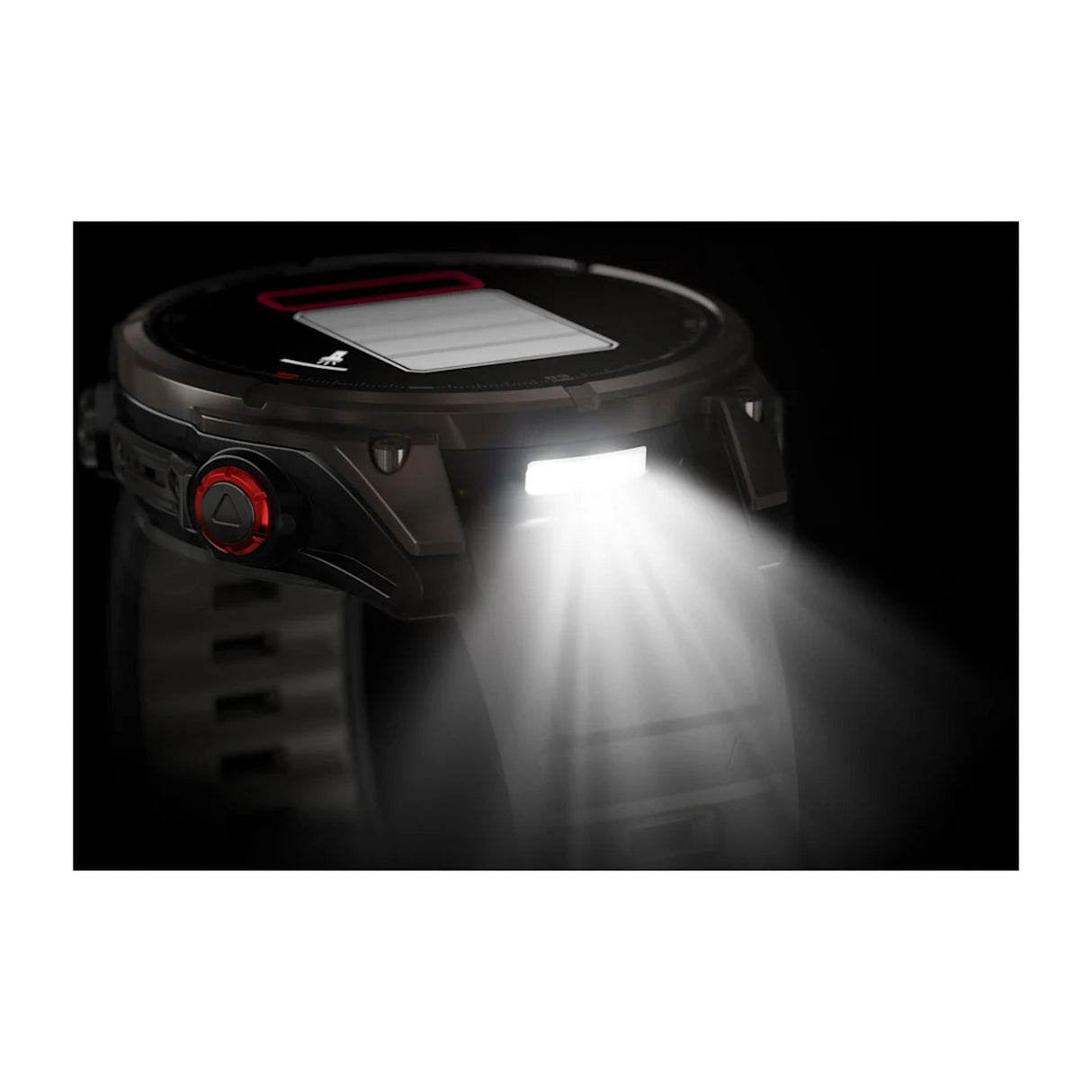 Garmin Fenix 8 Pro 47mm Multisport AMOLED Smartwatch Carbon DLC Titanium with Black/Grey Band-Titanium with Graphite/Black Band - 53 Degrees North