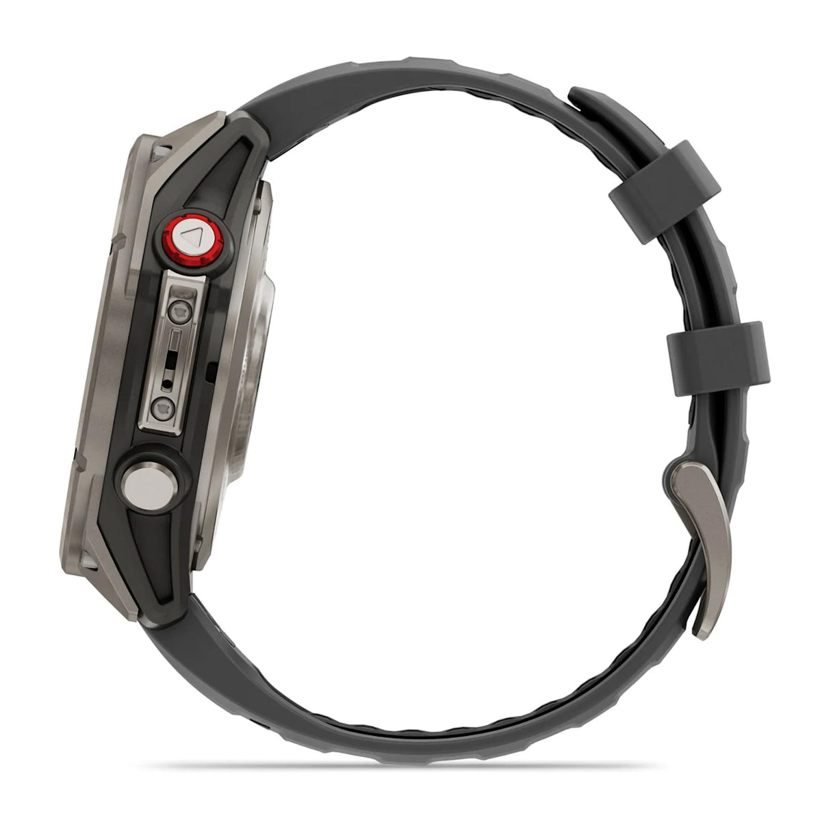 Garmin Fenix 8 Pro 47mm Multisport AMOLED Smartwatch Carbon DLC Titanium with Black/Grey Band-Titanium with Graphite/Black Band - 53 Degrees North