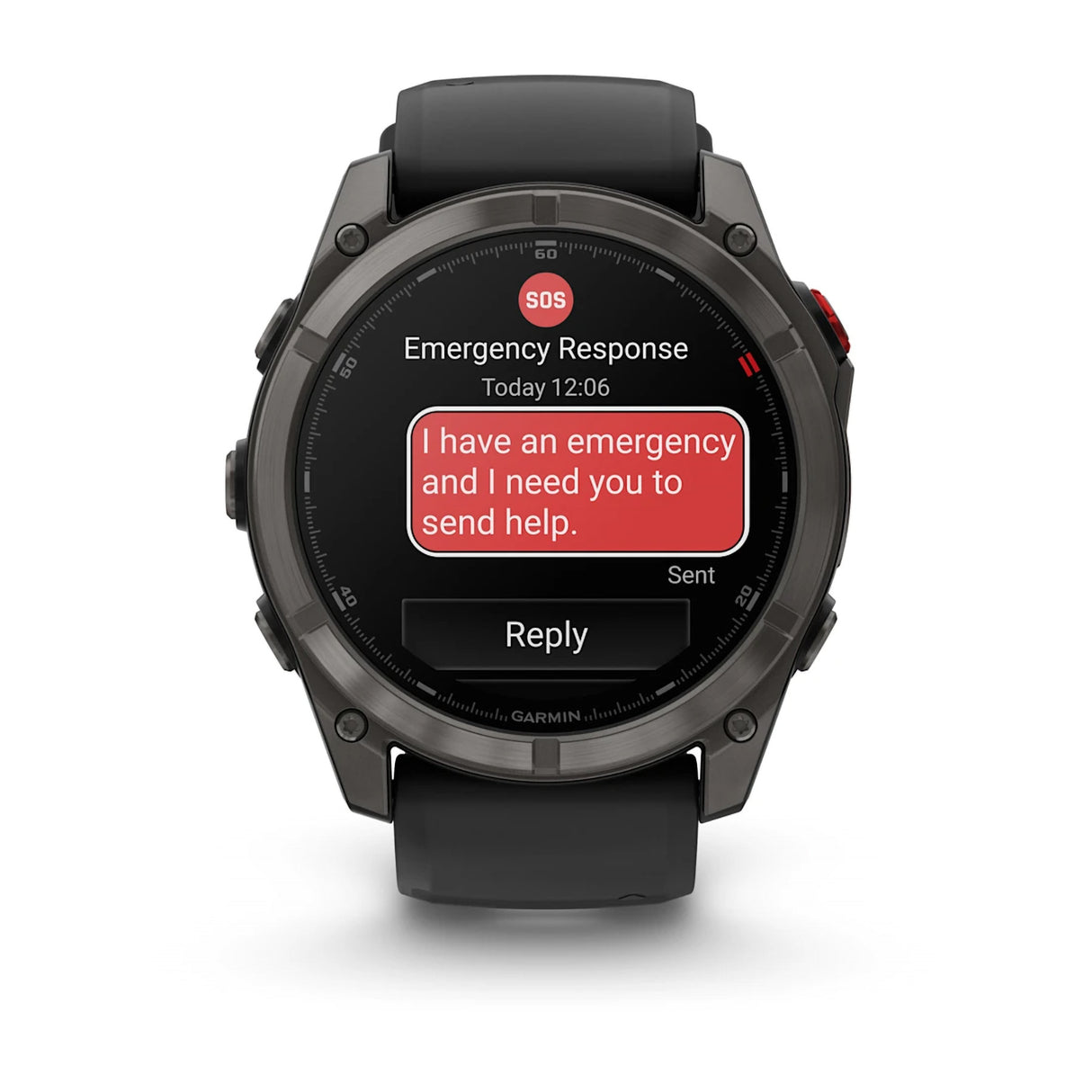Garmin Fenix 8 Pro 51mm AMOLED Multisport GPS Smartwatch Carbon DLC Titanium w/ Black/Grey Band-Titanium with Graphite/Black Band - 53 Degrees North