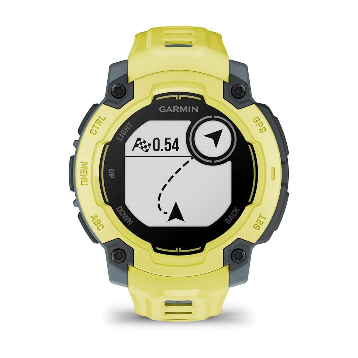 Garmin Instinct E - 45mm GPS Smartwatch Black-Electric Lime - 53 Degrees North