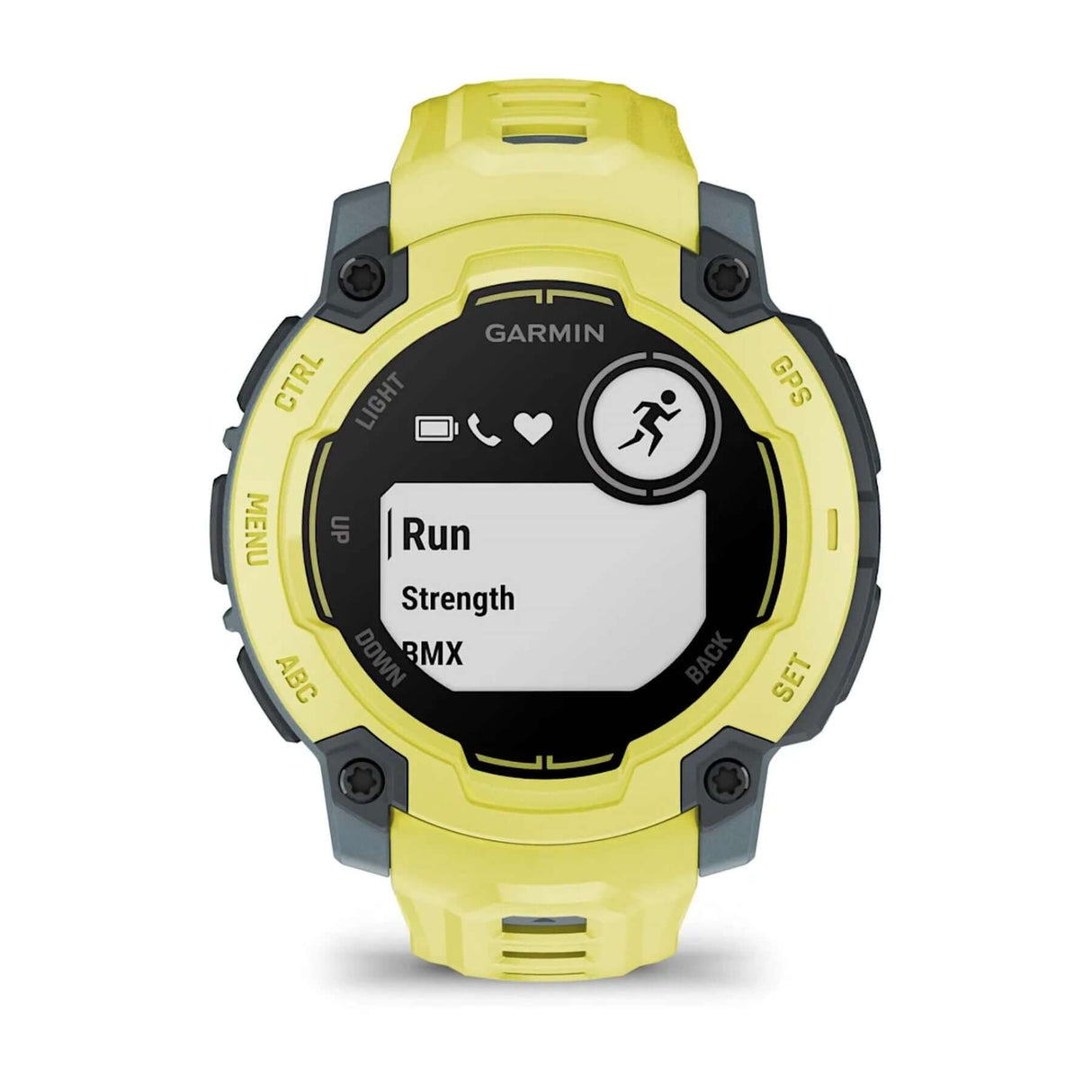 Garmin Instinct E - 45mm GPS Smartwatch Black-Electric Lime - 53 Degrees North