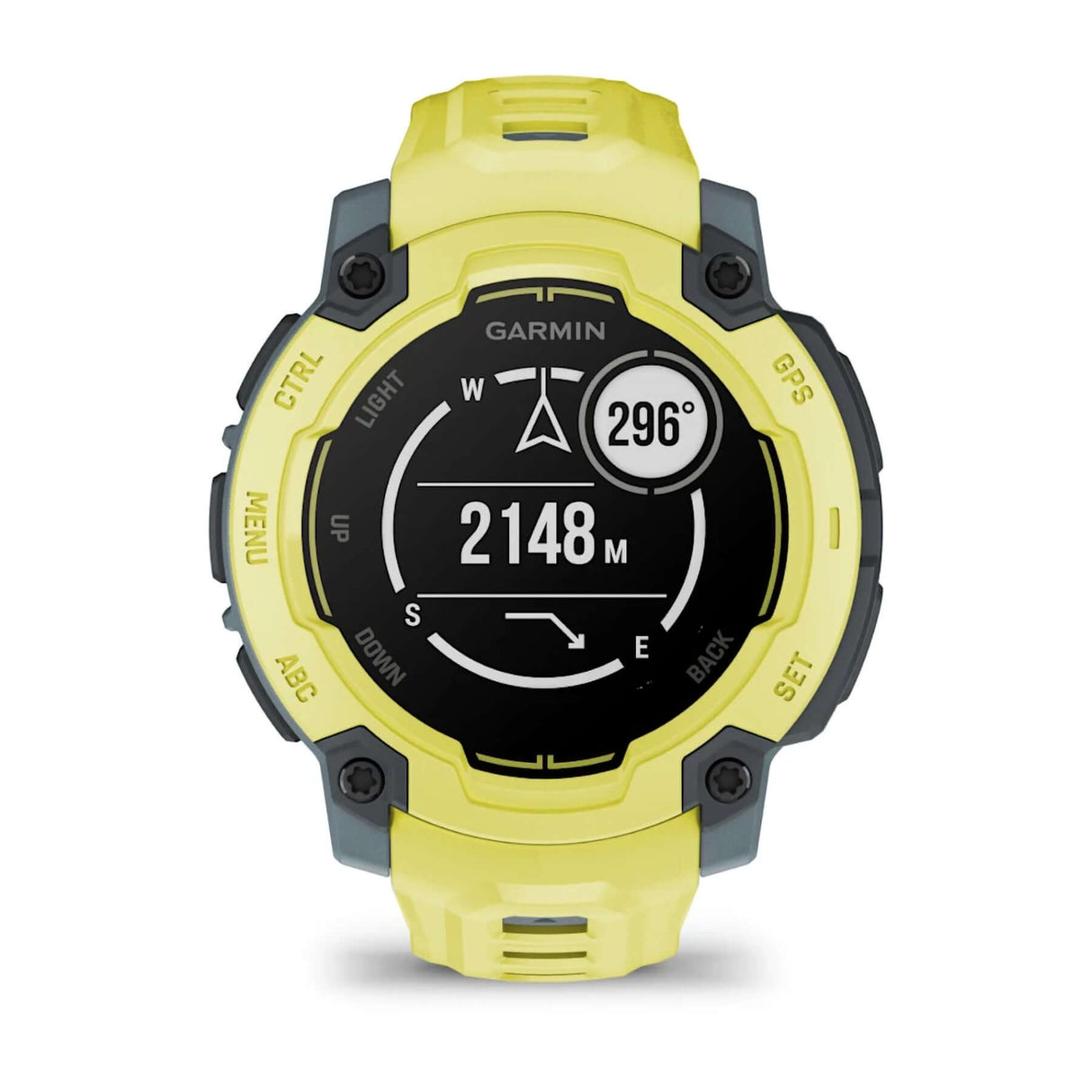 Garmin Instinct E - 45mm GPS Smartwatch Black-Electric Lime - 53 Degrees North