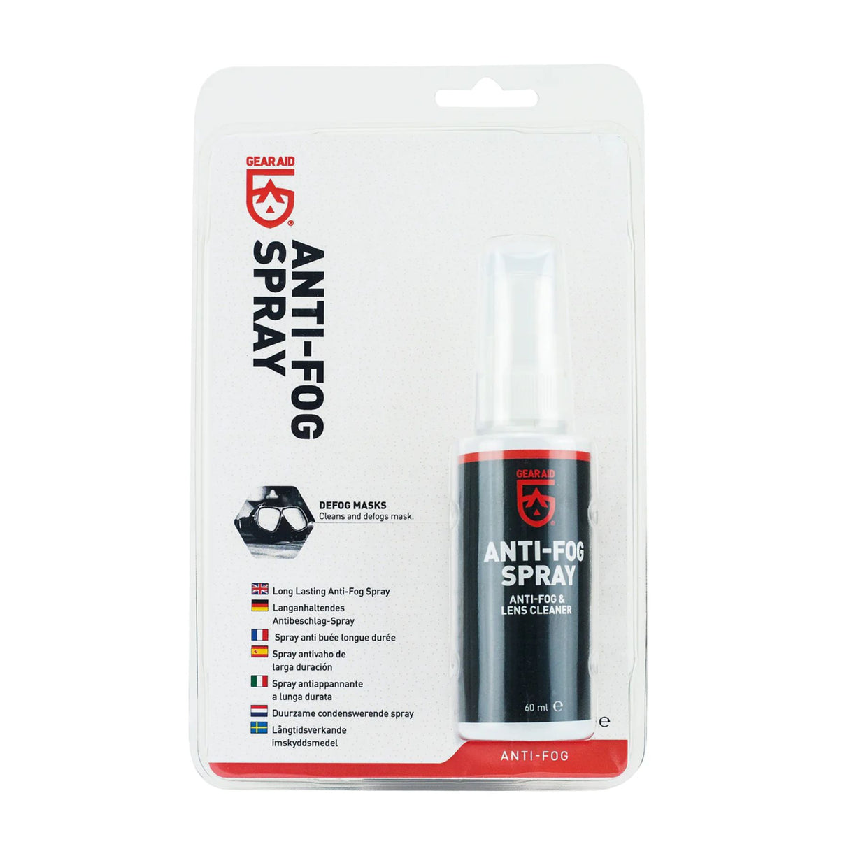 Gear Aid Anti-Fog Spray 60 ml - 53 Degrees North