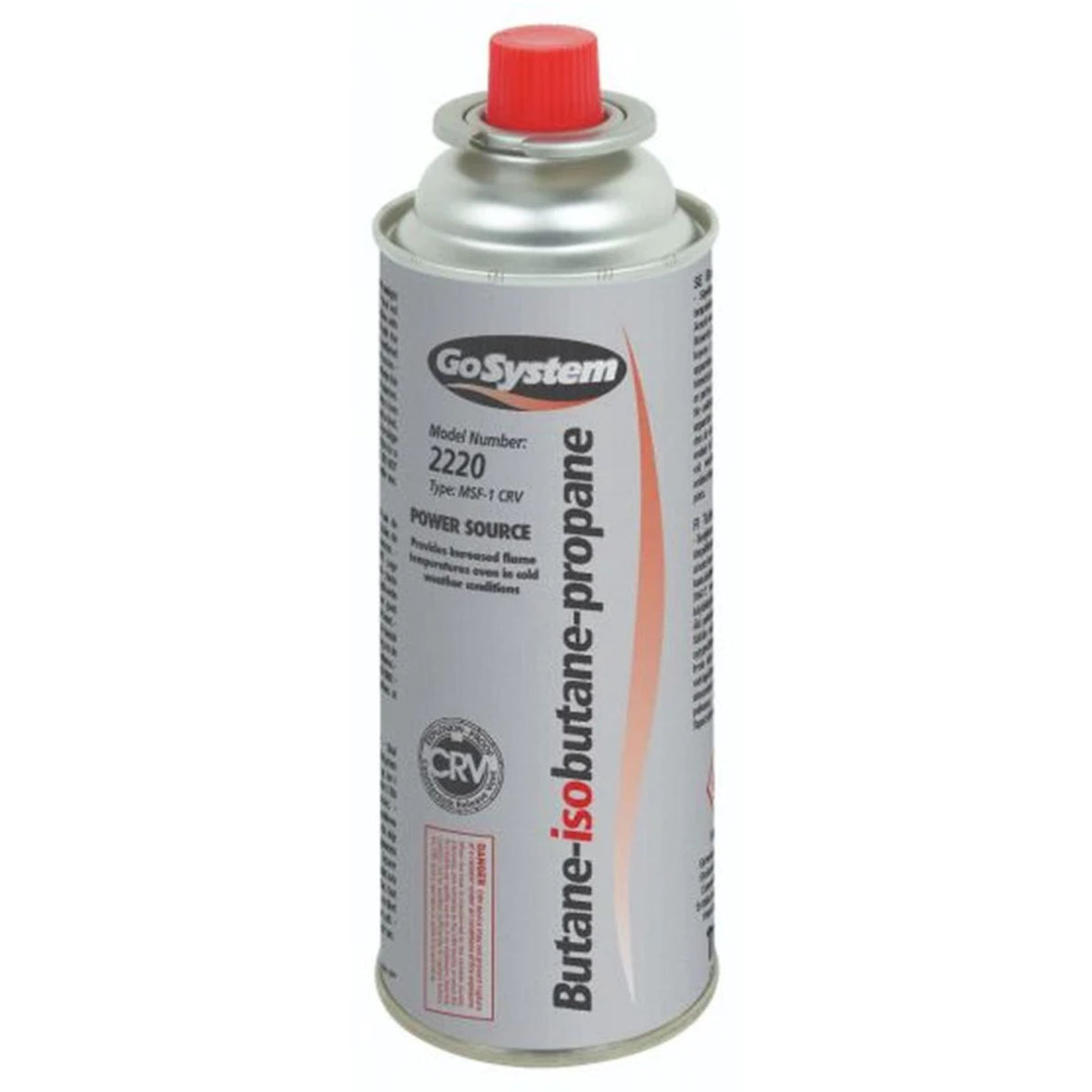 Go System Go System 227g Bayonet Butane/Propane Mix - 4 Pack Silver - 53 Degrees North