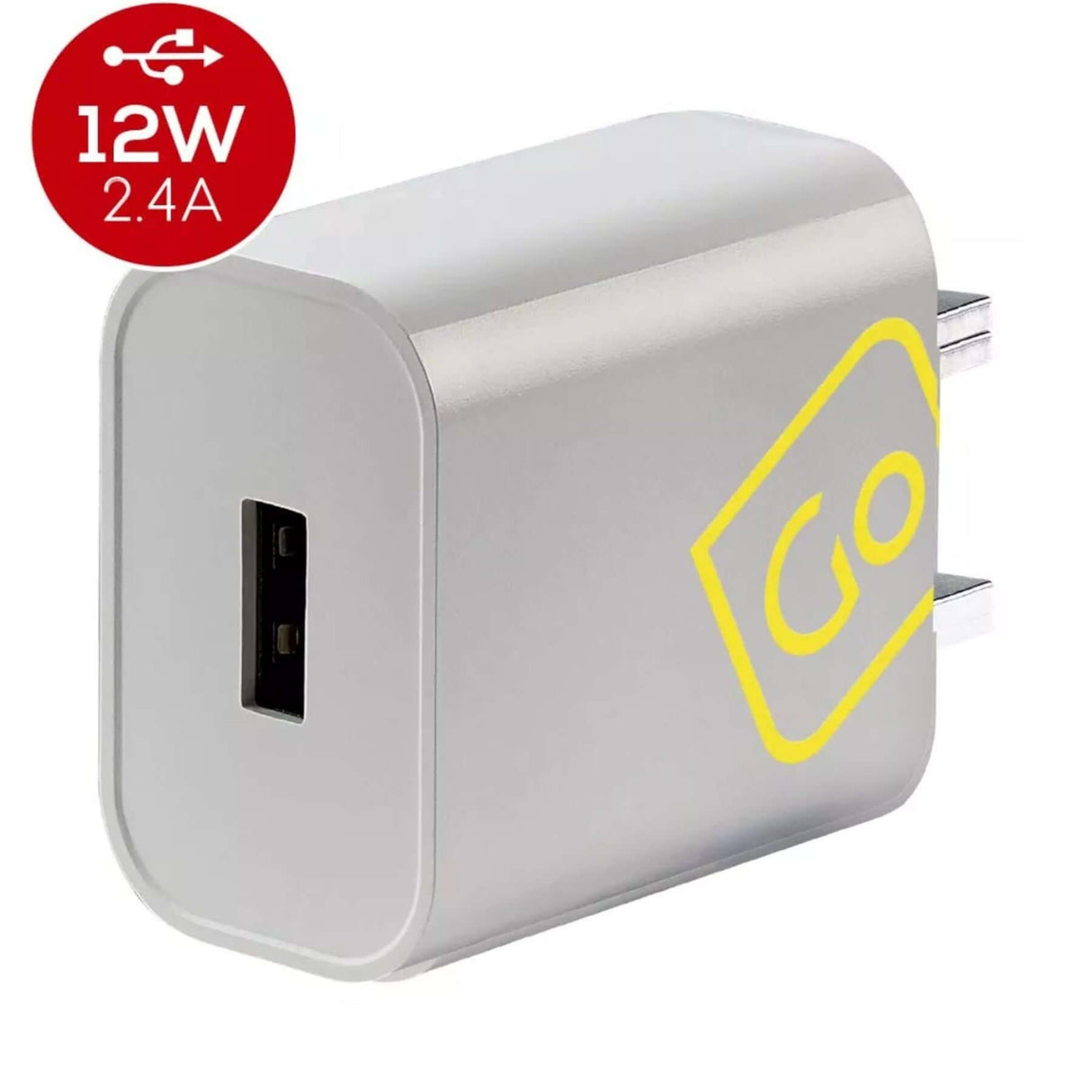 Go Travel Americas USB-A Charger 2 4A Default Title - 53 Degrees North