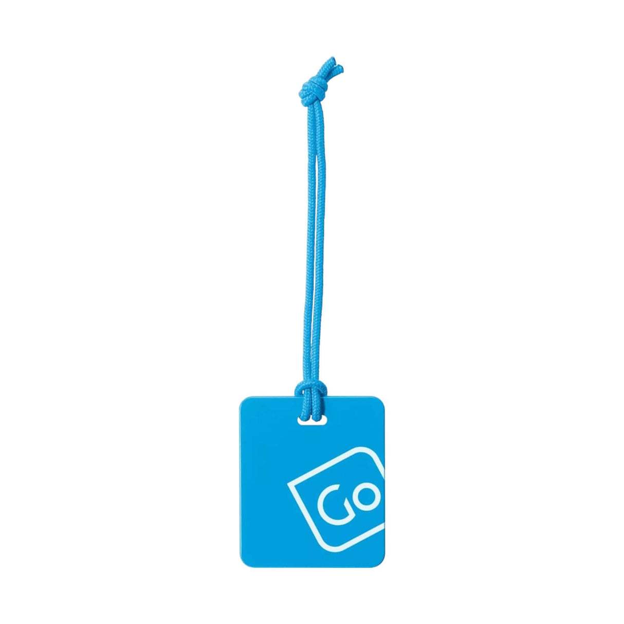 Go Travel Luggage Tags Twin Pack Blue/Orange-Green/Yellow - 53 Degrees North