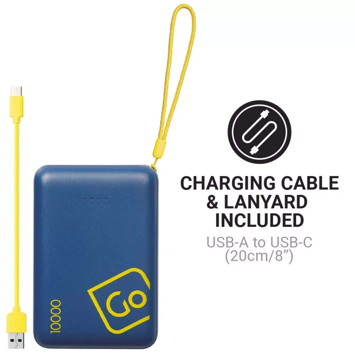 Go Travel Power Bank 10000 Default Title - 53 Degrees North