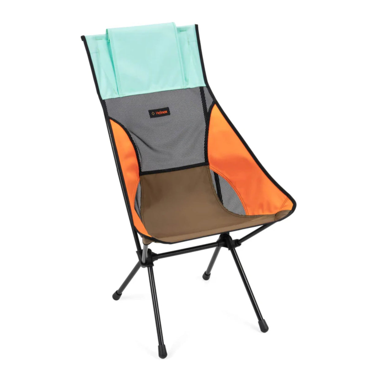 Helinox Sunset Chair Black-Mint Multi Block - 53 Degrees North