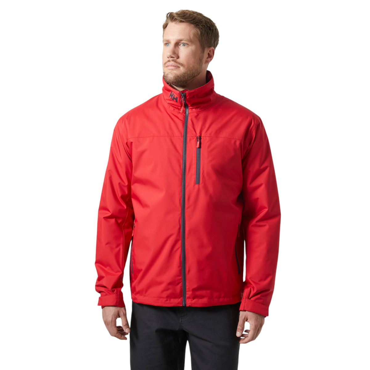 Helly Hansen Men's Crew Midlayer Jacket 2 Red / Small - 53 Degrees North