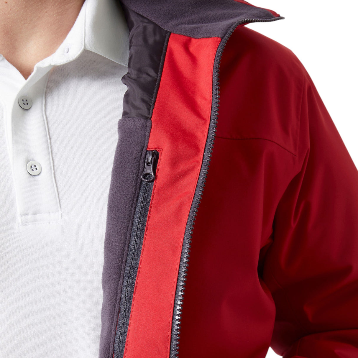 Helly Hansen Men's Crew Midlayer Jacket 2 Navy / Small - 53 Degrees North