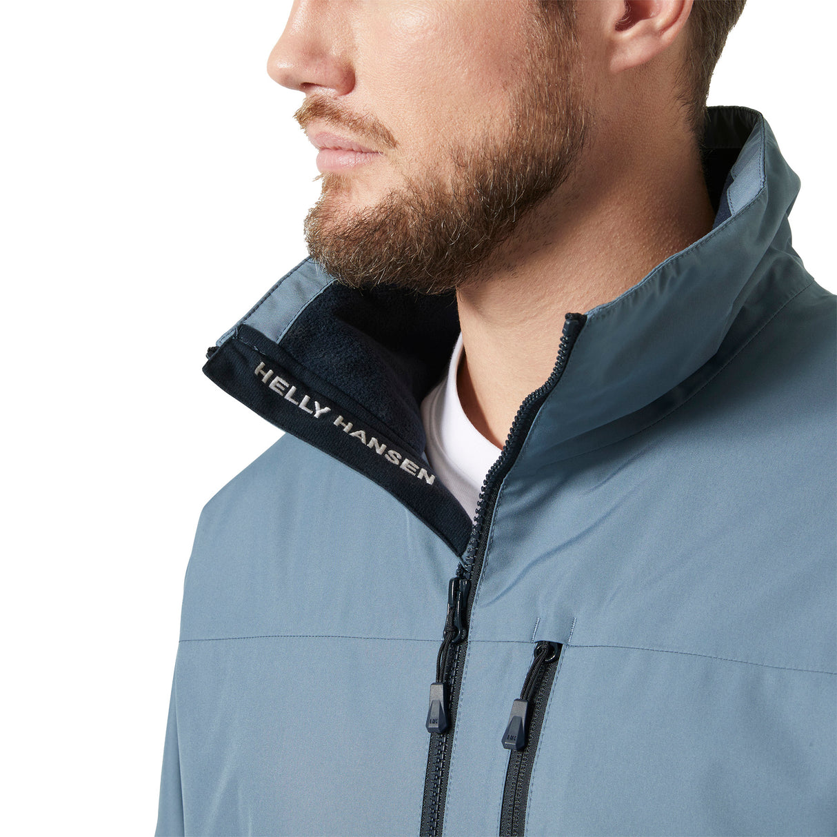 Helly Hansen Men's Crew Midlayer Jacket 2 Navy / Small - 53 Degrees North