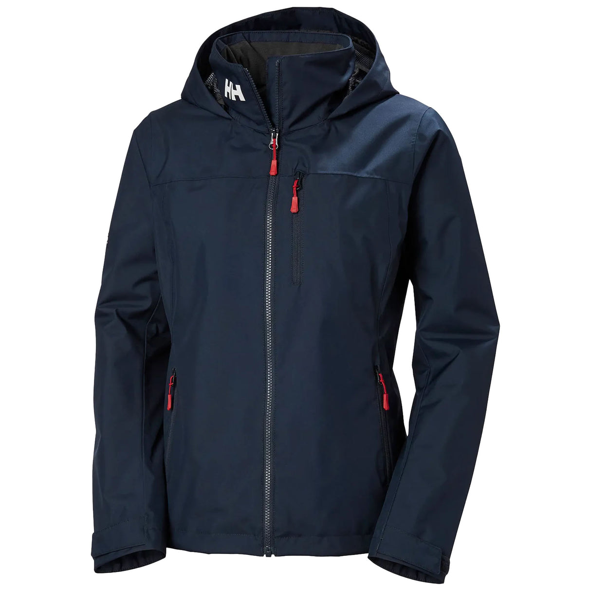 Helly Hansen Women's Crew Hooded Midlayer Jacket 2.0 Navy / X-Small-Navy / Small-Navy / Medium-Navy / Large-Navy / X-Large - 53 Degrees North