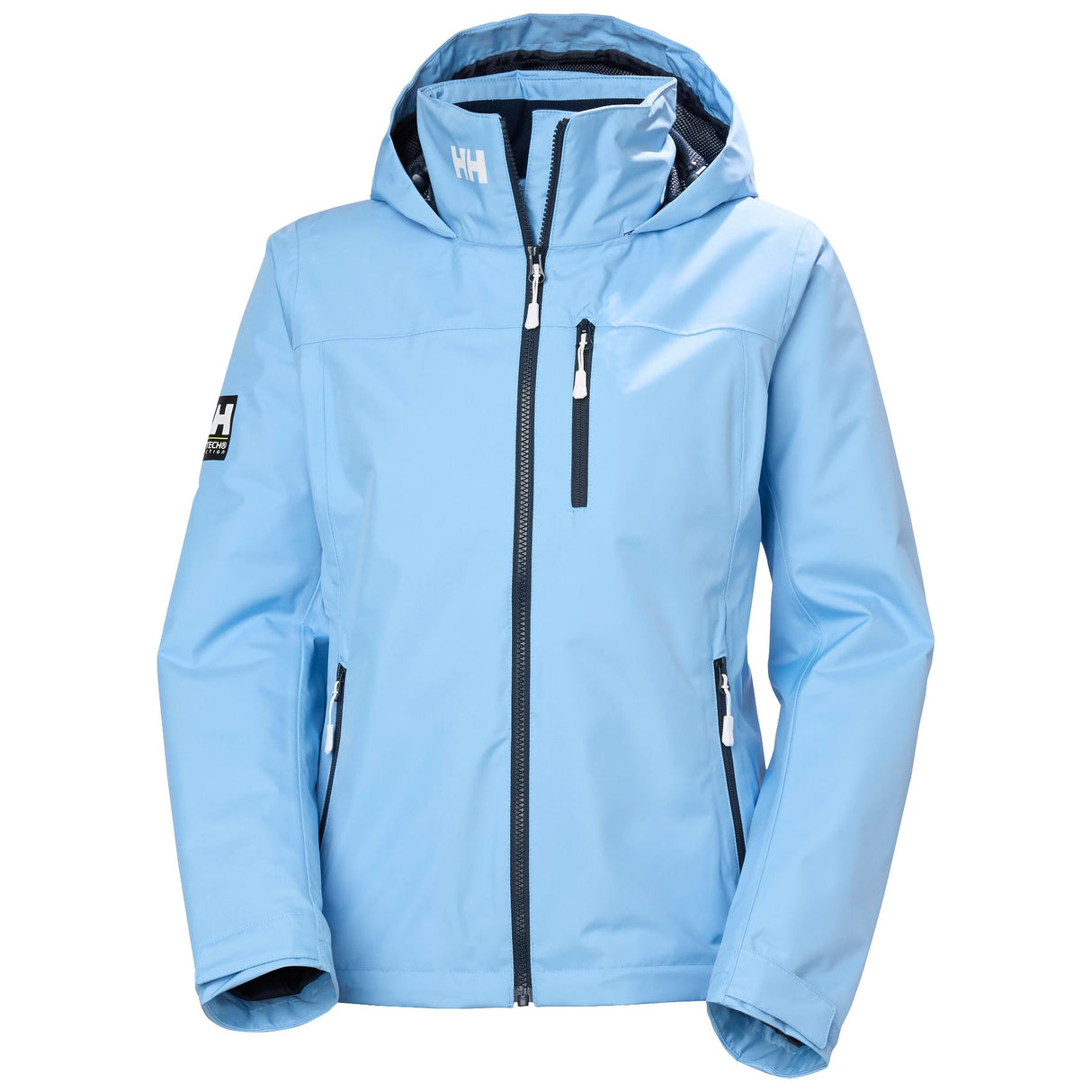 Helly Hansen Women's Crew Hooded Midlayer Jacket 2.0 Navy / X-Small - 53 Degrees North