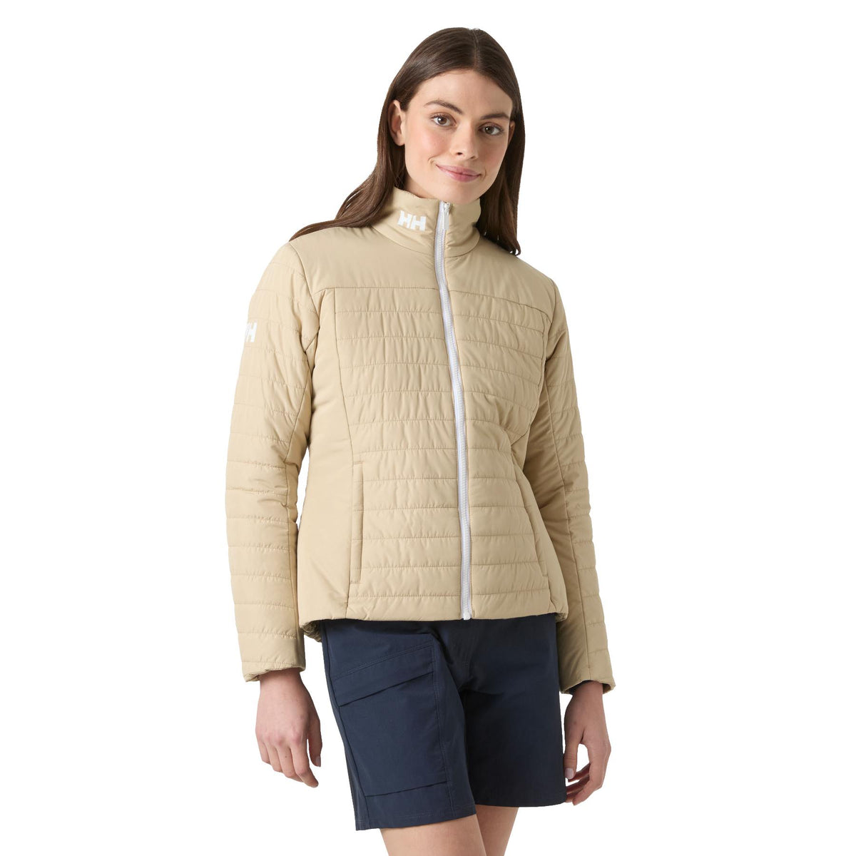 Helly Hansen Women's Crew Insulator Jacket 2.0 Khaki/Sand / X-Small - 53 Degrees North
