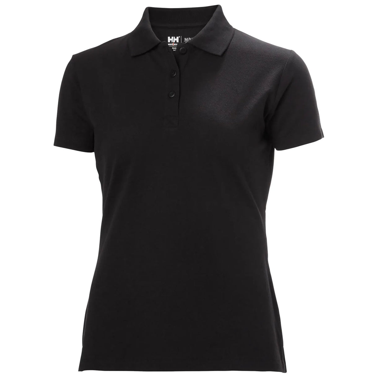 Helly Hansen Workwear Women's Manchester Polo Black / X-Small-Black / Small-Black / Medium-Black / Large-Black / X-Large - 53 Degrees North