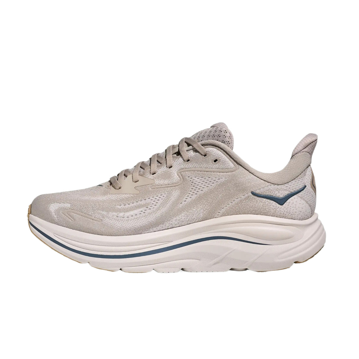 Hoka Men's Clifton 10 Running Shoes Putty/Grout / UK 8-Putty/Grout / UK 9-Putty/Grout / UK 9.5-Putty/Grout / UK 10-Putty/Grout / UK 10.5 - 53 Degrees North