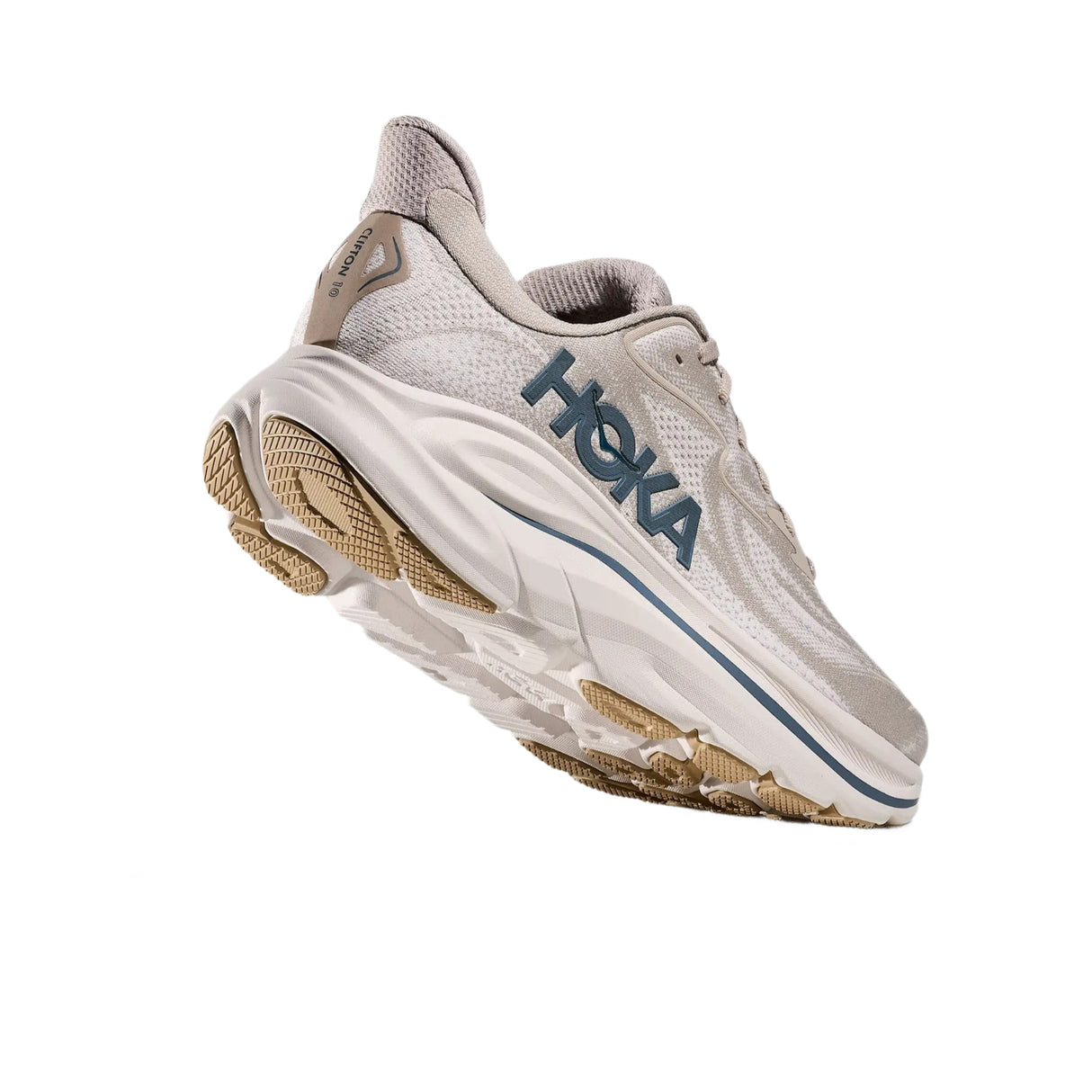 Hoka Men's Clifton 10 Running Shoes Putty/Grout / UK 8-Putty/Grout / UK 9-Putty/Grout / UK 9.5-Putty/Grout / UK 10-Putty/Grout / UK 10.5 - 53 Degrees North