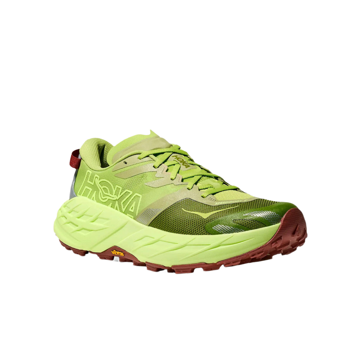 Hoka Men's Speedgoat 7 Trail Running Shoes Bay Leaf/Sea Glass / UK 8-Bay Leaf/Sea Glass / UK 9-Bay Leaf/Sea Glass / UK 9.5-Bay Leaf/Sea Glass / UK 10-Bay Leaf/Sea Glass / UK 10.5 - 53 Degrees North