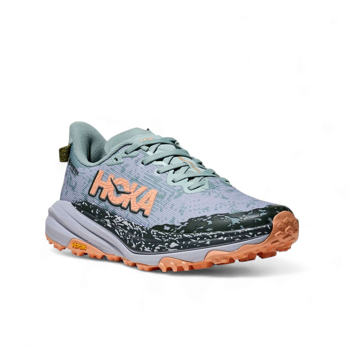 Hoka Women's Speedgoat 6 GORE-TEX Running Shoes Jade/Ash Grey / UK 4-Jade/Ash Grey / UK 5-Jade/Ash Grey / UK 6-Jade/Ash Grey / UK 7-Jade/Ash Grey / UK 8 - 53 Degrees North