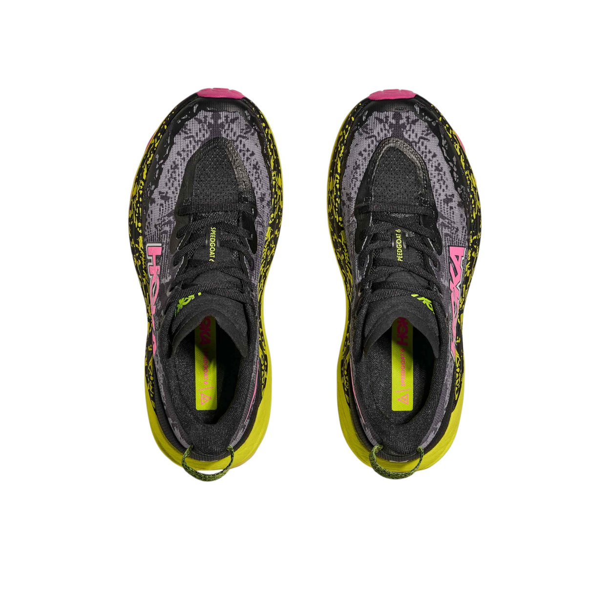 Hoka Women's Speedgoat 6 Shoes Black/Neon Hoka Citrus / UK 4-Black/Neon Hoka Citrus / UK 5-Black/Neon Hoka Citrus / UK 6-Black/Neon Hoka Citrus / UK 7-Black/Neon Hoka Citrus / UK 8 - 53 Degrees North
