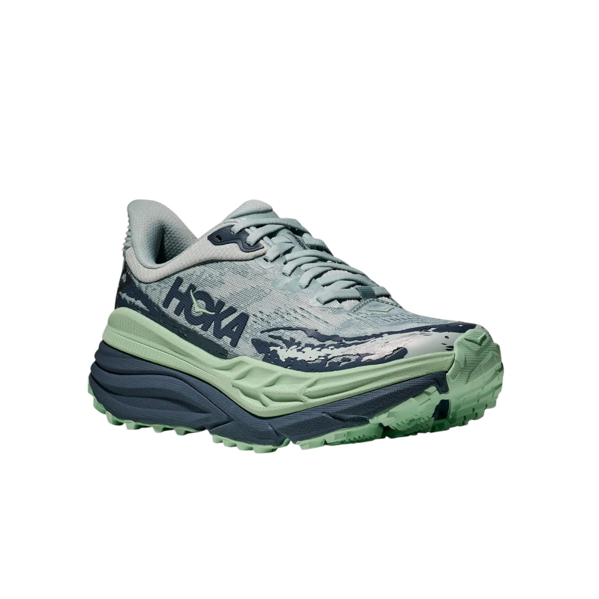 Hoka Women's Stinson 7 Trail Running Shoes Rosemary/Fragrant Lilac / UK 4-Rosemary/Fragrant Lilac / UK 5-Rosemary/Fragrant Lilac / UK 6-Rosemary/Fragrant Lilac / UK 7-Rosemary/Fragrant Lilac / UK 8 - 53 Degrees North