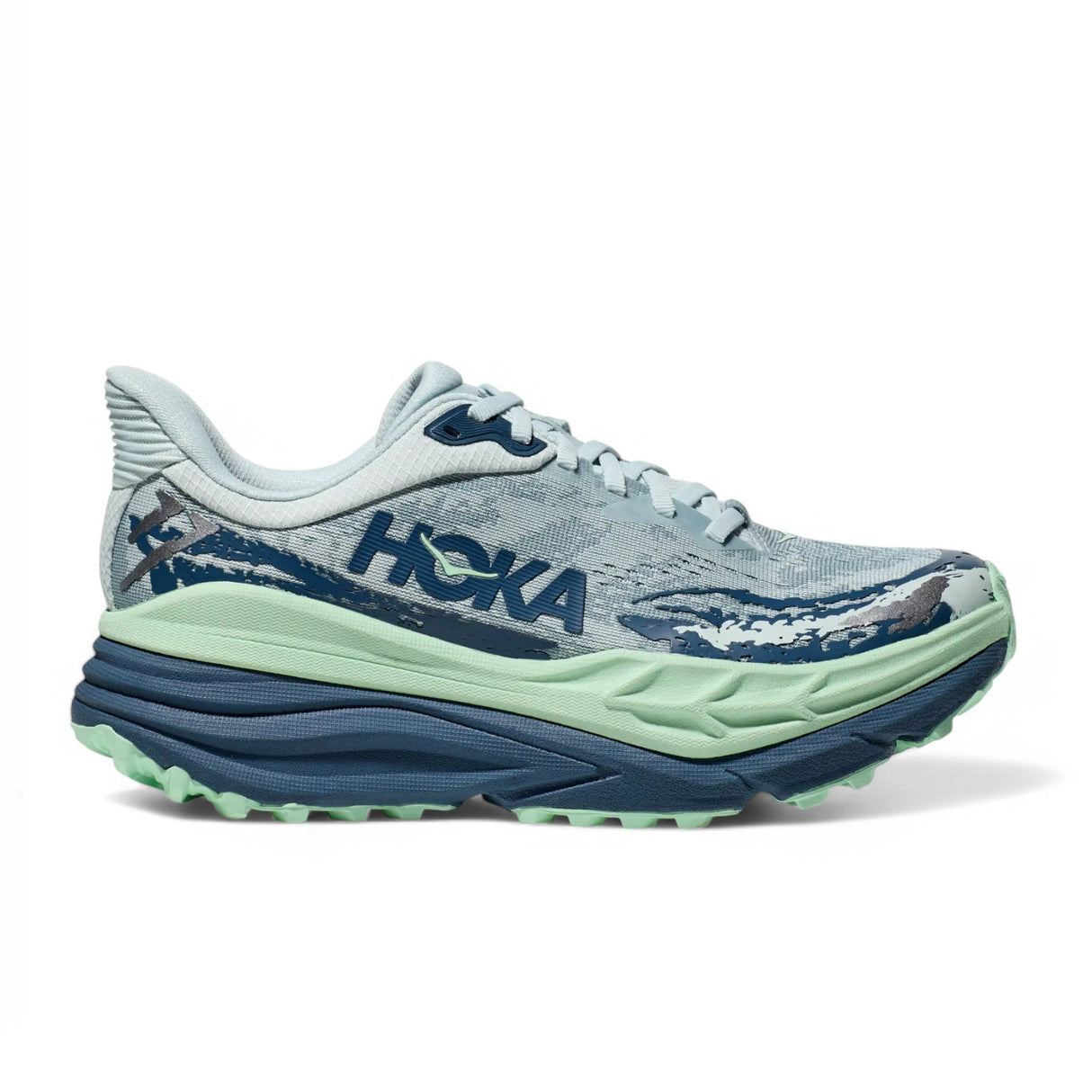 Hoka Women's Stinson 7 Trail Running Shoes Rosemary/Fragrant Lilac / UK 4-Rosemary/Fragrant Lilac / UK 5-Rosemary/Fragrant Lilac / UK 6-Rosemary/Fragrant Lilac / UK 7-Rosemary/Fragrant Lilac / UK 8 - 53 Degrees North