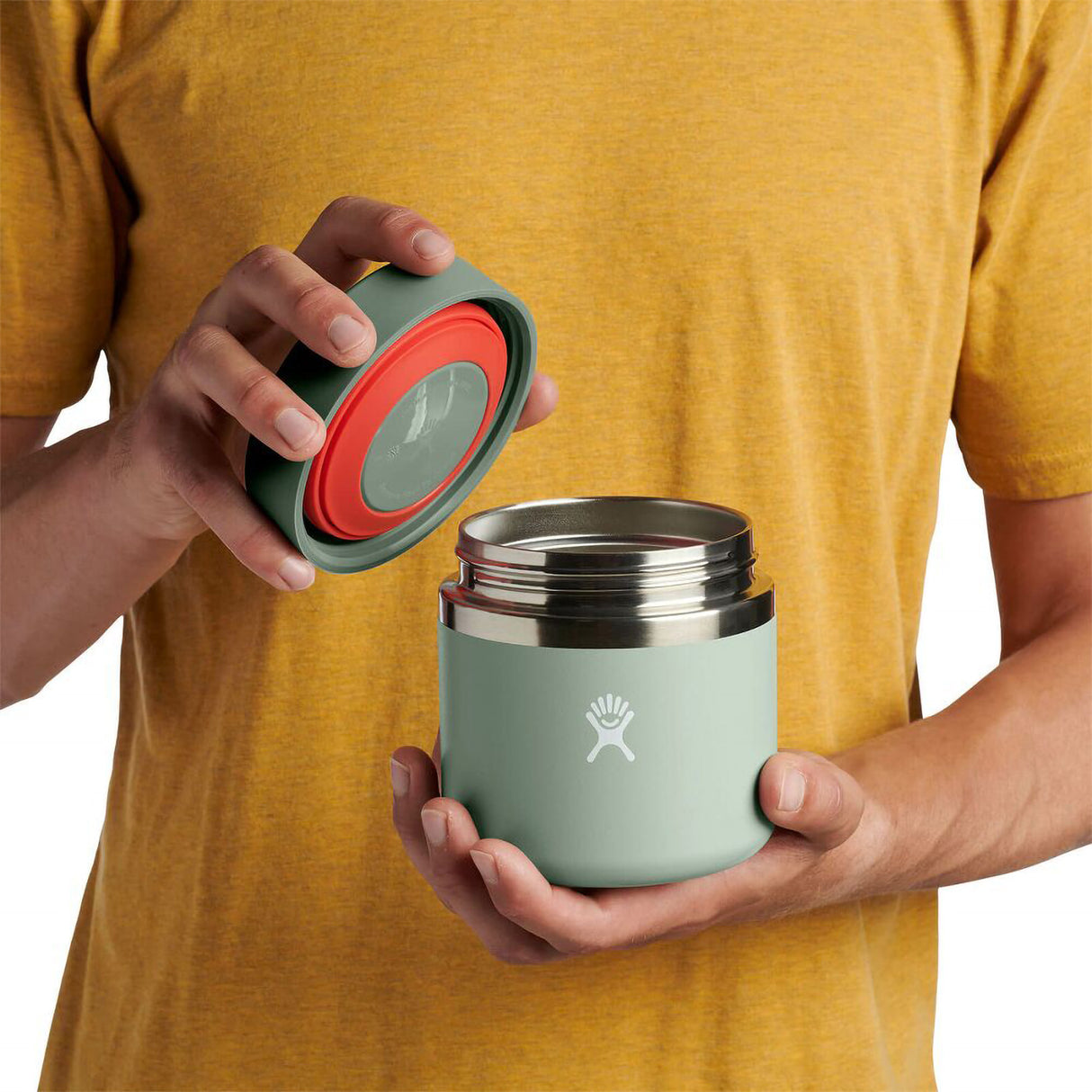 Hydro Flask 20 oz (591 ml) Insulated Food Jar Agave-Surf-Black - 53 Degrees North