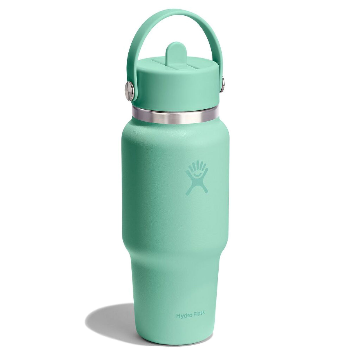 Hydro Flask 24oz (710 ml) Travel Bottle with Flex Straw Cap Harbor Blue-Capri Blue-Popstar Pink-Mermaid Green-Black - 53 Degrees North