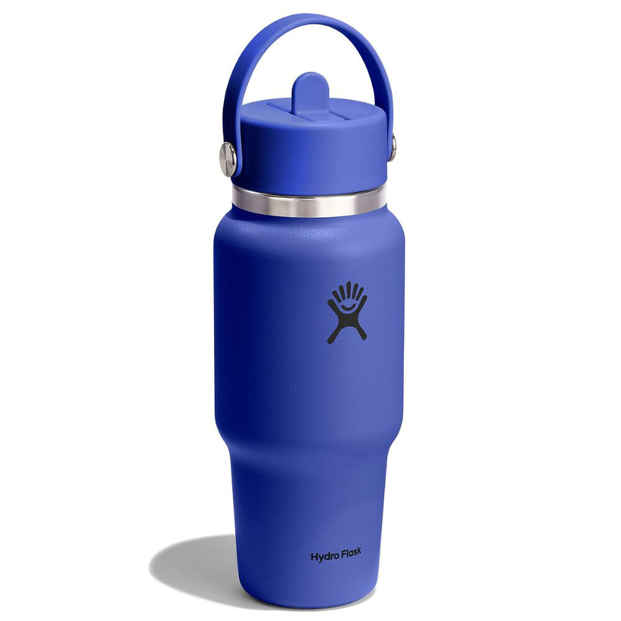 Hydro Flask 24oz (710 ml) Travel Bottle with Flex Straw Cap Harbor Blue-Capri Blue-Popstar Pink-Mermaid Green-Black - 53 Degrees North