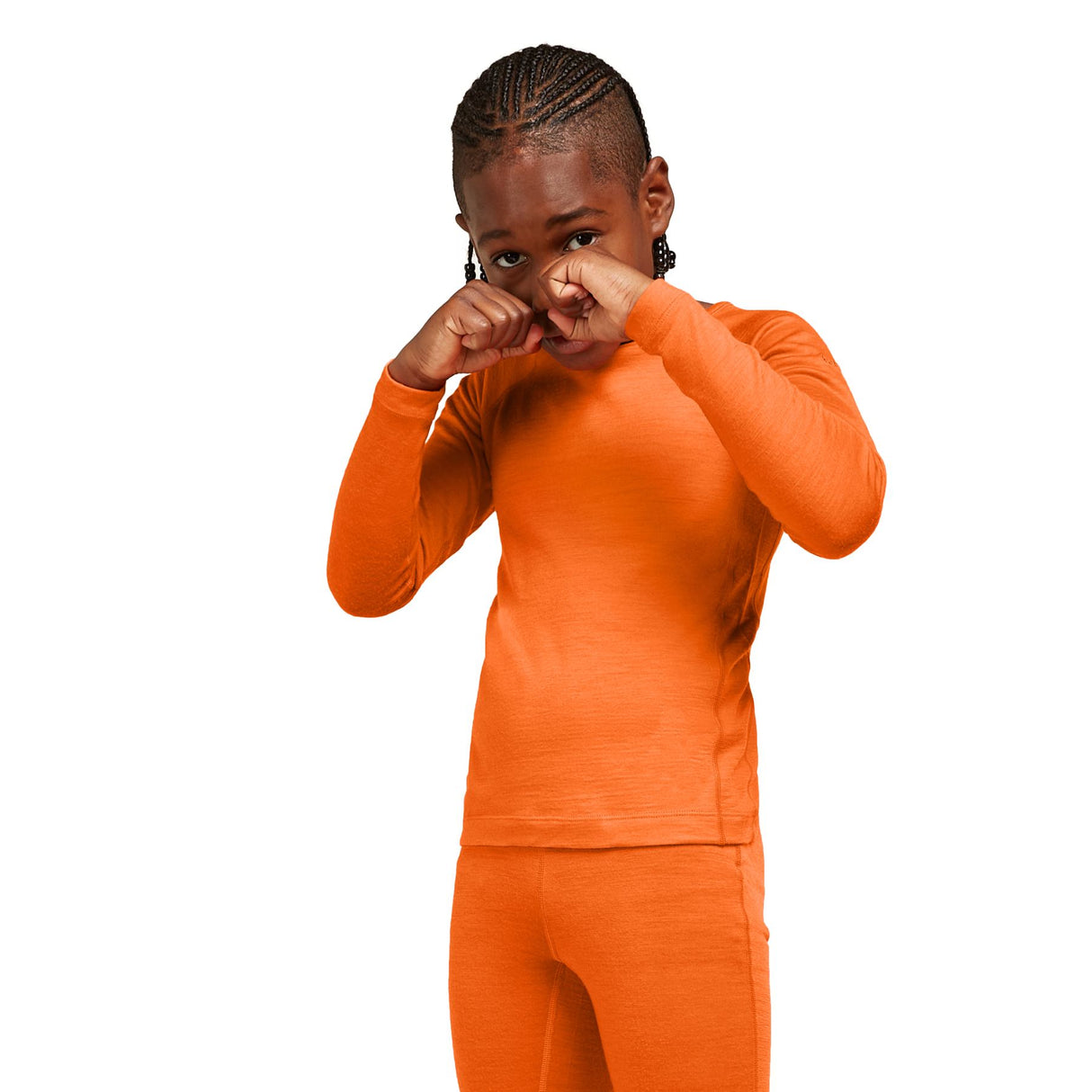 Icebreaker Kids' 200 Oasis Long Sleeve Crewe Black / Age 5-6-Black / Age 7-8-Black / Age 9-10-Black / Age 11-12-Midnight Navy / Age 5-6 - 53 Degrees North