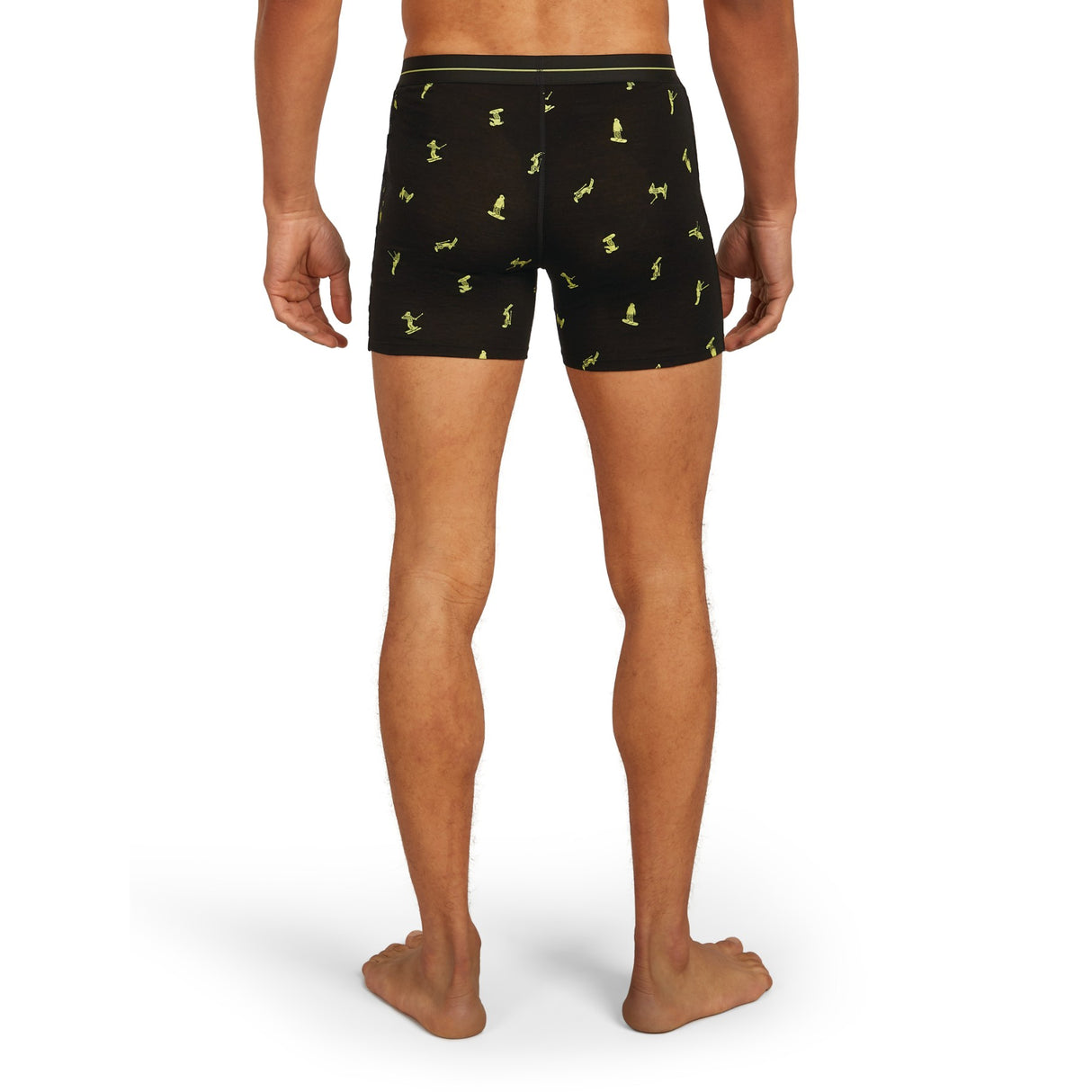 Icebreaker Men's 150 Anatomica Boxers Black/Peridot/AOP / Small-Black/Peridot/AOP / Medium-Black/Peridot/AOP / Large-Black/Peridot/AOP / X-Large-Atlantis/Topaz/AOP / Small - 53 Degrees North