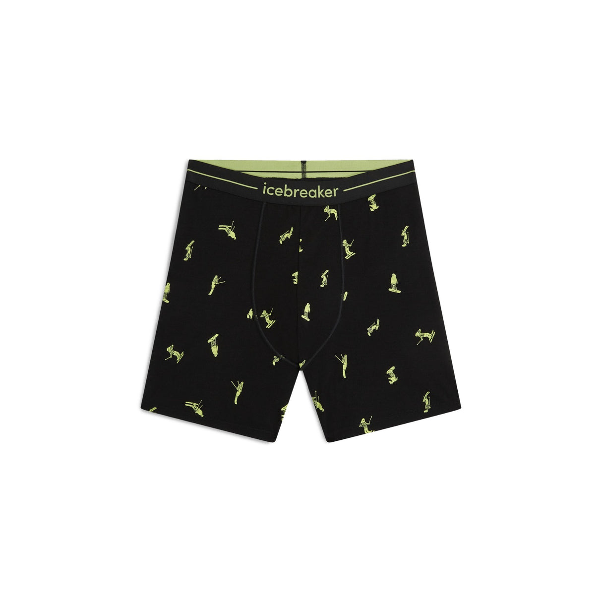 Icebreaker Men's 150 Anatomica Boxers Black/Peridot/AOP / Small-Black/Peridot/AOP / Medium-Black/Peridot/AOP / Large-Black/Peridot/AOP / X-Large-Atlantis/Topaz/AOP / Small - 53 Degrees North